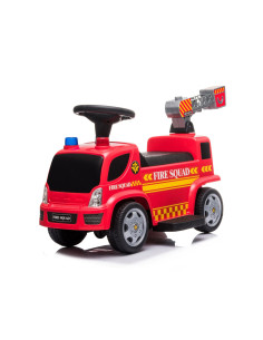 Camion Électrique Enfants LT949 6V Camion de Pompier avec Bulles et Lumières LED
