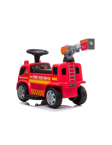 Camion Électrique Enfants LT949 6V Camion de Pompier avec Bulles et Lumières LED