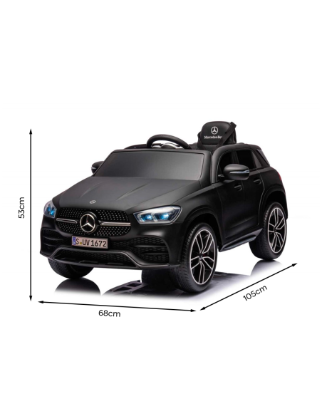 Voiture électrique enfants LT962 Mercedes GLE 450 peinte 12V lumières LED et son