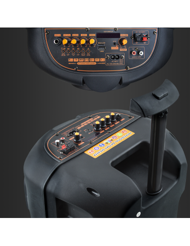 Haut-parleur Bluetooth portable caisson de...