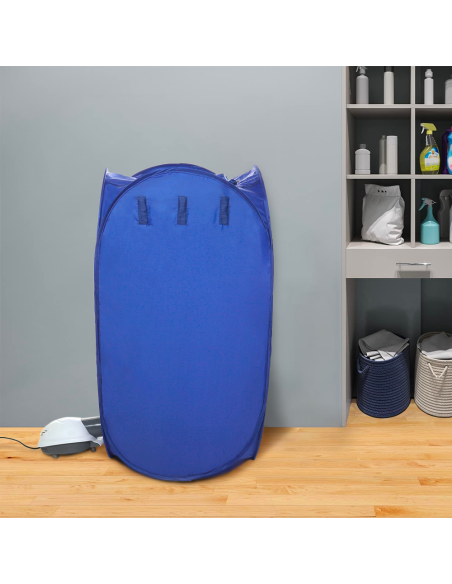 Sèche-linge électrique pliable et portable à circulation d'air chaud 800W