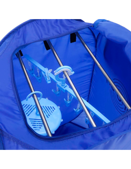 Sèche-linge électrique pliable et portable à circulation d'air chaud 800W