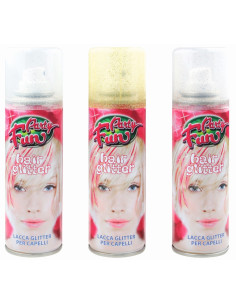 Laque brillante temporaire pour cheveux 125 ml -...