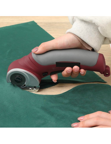 Coupe-tissu ou plastique électrique sans fil...