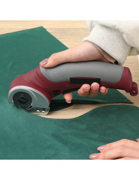 Coupe-tissu ou plastique électrique sans fil rechargeable batterie 4,2V