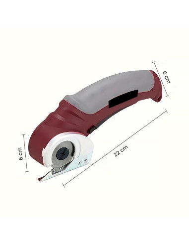 Coupe-tissu ou plastique électrique sans fil...