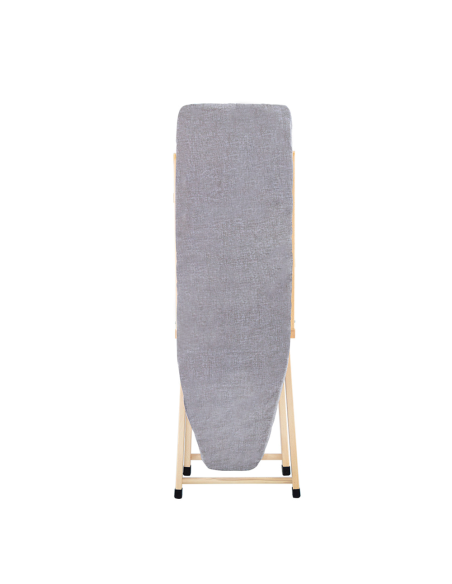 Table à repasser en bois LADY pliable avec support pour chaudière 79x35x121cm