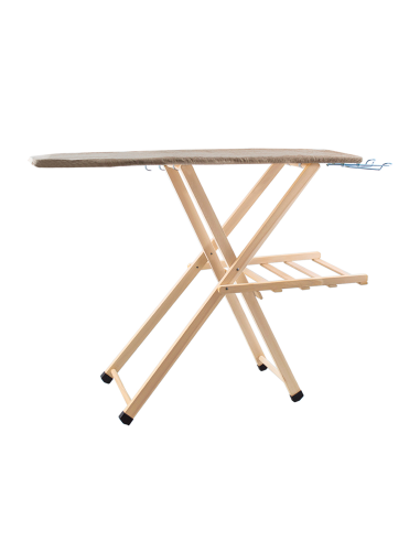 Table à repasser en bois LADY pliable avec...