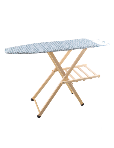 Table à repasser en bois LADY pliable avec...