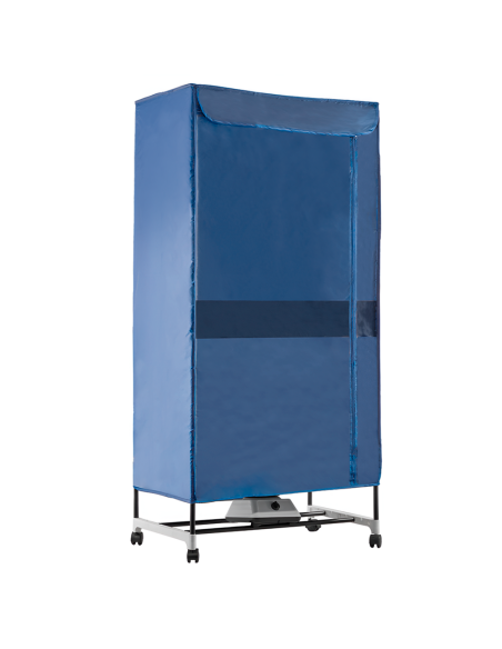 Sèche-linge électrique portable à air chaud support vêtements pour armoire 1100W