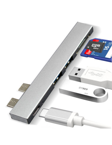 Adaptateur multi-prises type C Expansion charge...