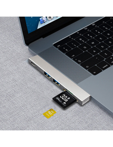 Adaptateur multi-prises type C Expansion charge multifonctionnelle ordinateurs