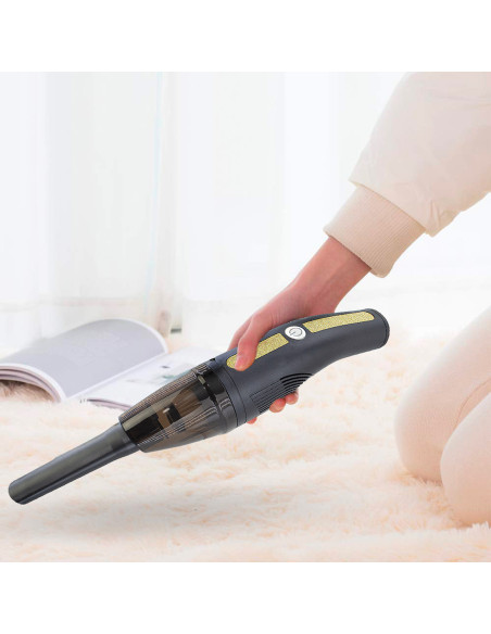 Mini aspirateur sans fil portable rechargeable par USB pour voiture et maison