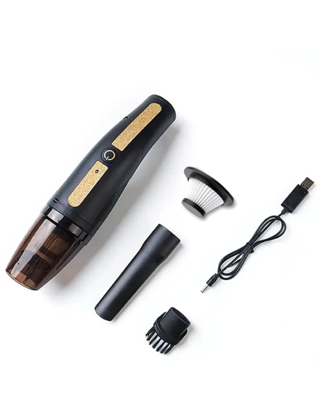 Mini aspirateur sans fil portable rechargeable par USB pour voiture et maison