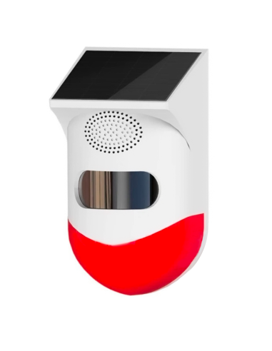 Alarme infrarouge externe Chargement solaire...