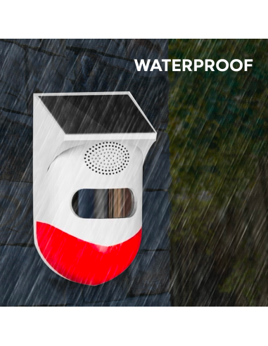 Alarme infrarouge externe Chargement solaire...