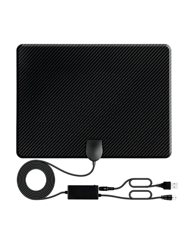 Antenne TV numérique intérieure 1080p Full HD...