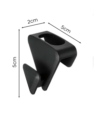 Lot de 10 Cintres Suspendus avec Connecteurs en...