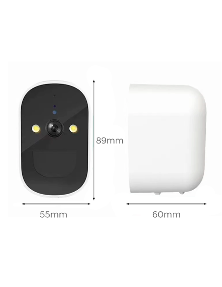 Caméra sécurité Wi-Fi JT-8185XM capteur mouvement et contrôle via l'application