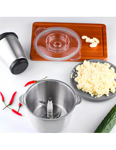 Hachoir à viande et légumes multifonction 400W...