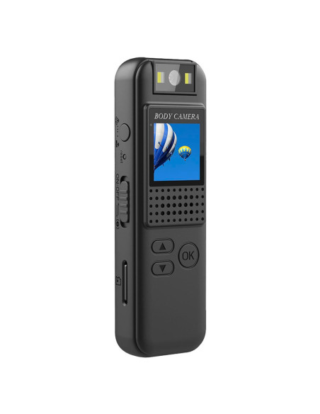 Mini caméra vidéo audio portable Écran Full HD Clip vision nocturne