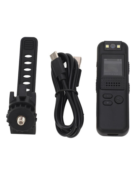 Mini caméra vidéo audio portable Écran Full HD Clip vision nocturne