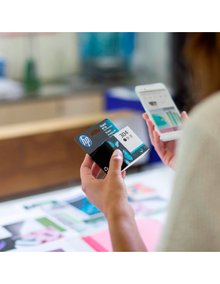 Cartouche originale HP 120 pages compatible imprimantes DeskJet 304 N9K06AE