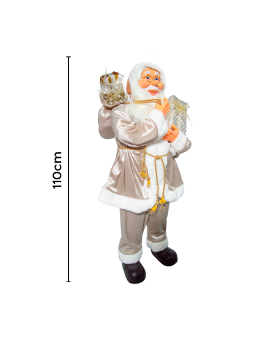 Père noël rose à paillettes 144291 décoration...