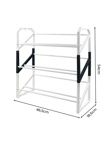 Étagère à chaussures en plastique...