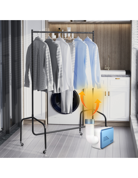 Sèche-linge électrique portable 600W 518105 Sèche-linge multifonction