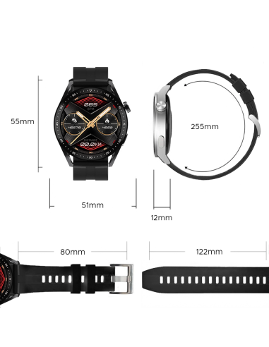 Smartwatch Sport Fitness HW23 PRO écran rond...