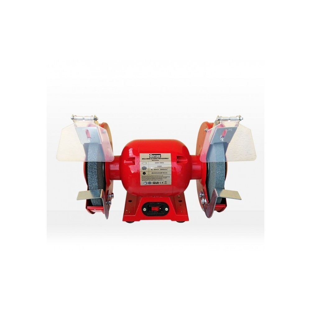 Touret à meuler - Double meule - Meuleuse (350W - 200 mm)