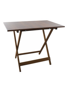 Table de jardin en bois Formica 60x90 F2011 NOYER Pliable...