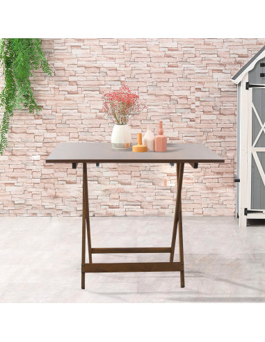 Table de jardin en bois Formica 60x90 F2011...