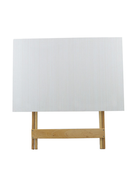 Table de jardin en bois Formica 60x90 F2147 OLMO pliante pour gagner de la place