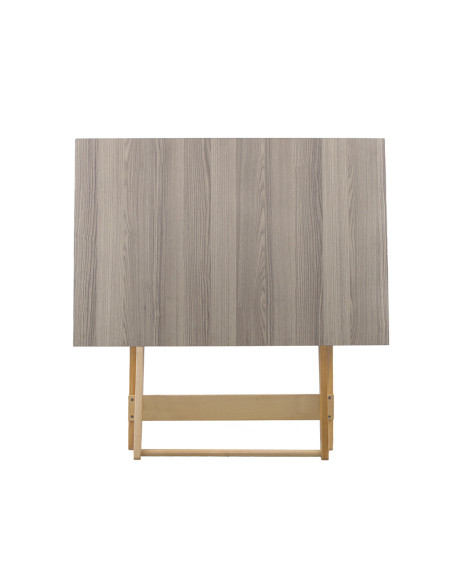 Table de jardin en bois de hêtre Formica 60x90 F2166 Chêne Pliable