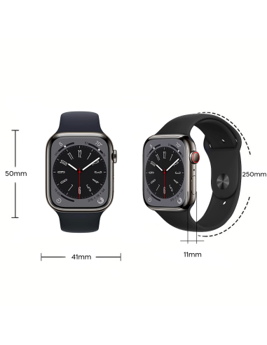 Smartwatch Promax Big Series 9 silicone avec...