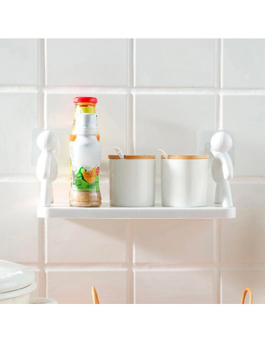 Étagère organisatrice murale sans perçage pour...