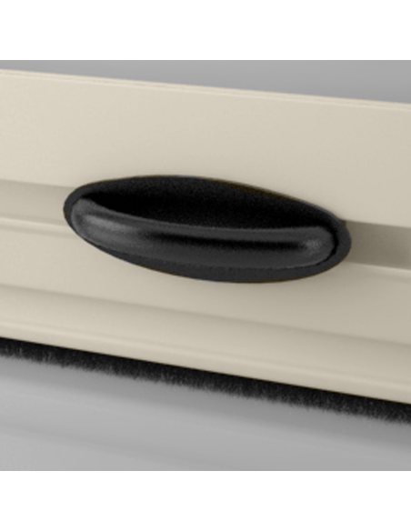 Moustiquaire enroulable 120x170 cm Kit pour Fenêtre et Cadre en Aluminium