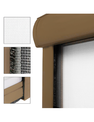 Moustiquaire Enroulable 160X170 Kit Réductible...