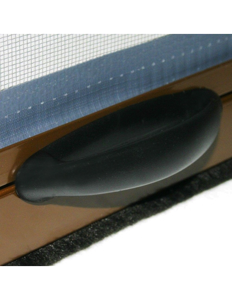 Moustiquaire Enroulable 160X170 Kit Réductible Fenêtre avec Cadre en Aluminium