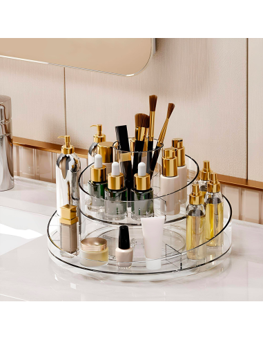 Organisateur de maquillage transparent...