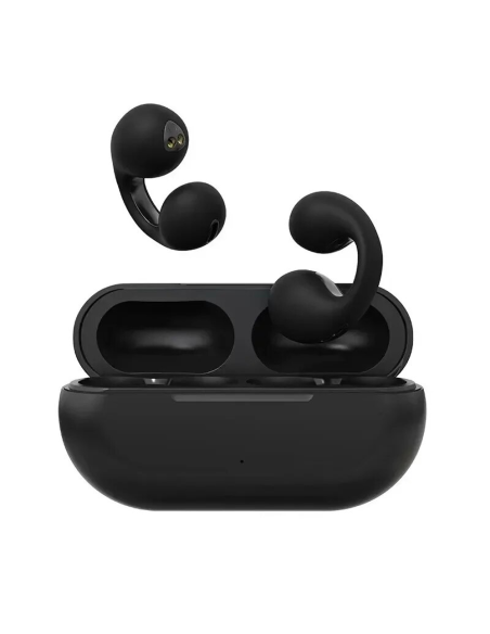 Écouteurs Bluetooth sans fil Rechargeables Conduction Osseuse Pince d'Oreille