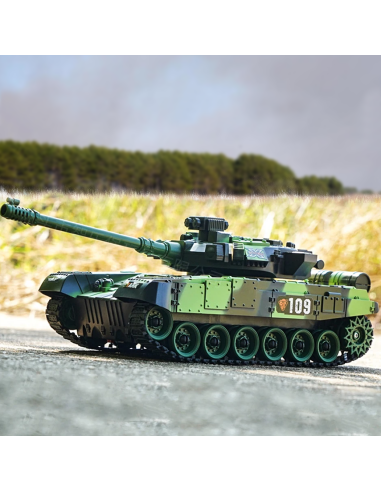 Tank Jouet avec Télécommande à l'Échelle 1:30...