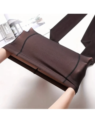 Collants thermiques d'hiver avec effet...