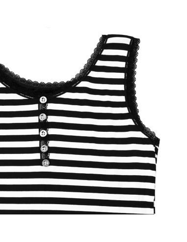 Débardeur thermique épaules larges femme avec...