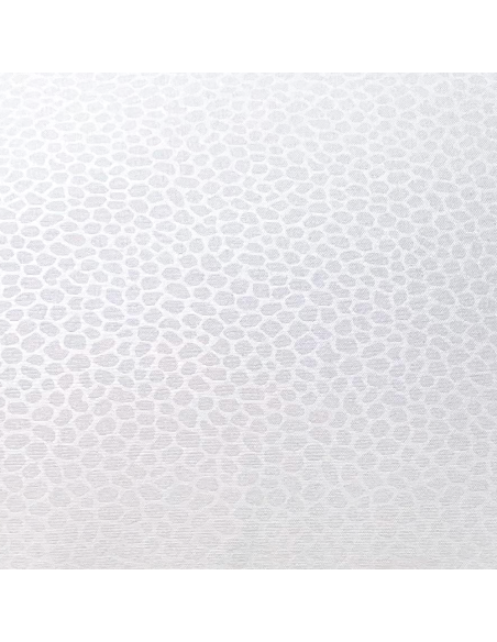 Surmatelas pour lit double 165x200 en microfibre avec élastiques blanc