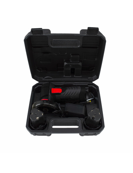 Mini Meuleuse Sans Fil Flex avec Double Batterie 12V 76MM 19500RPM et Mallette