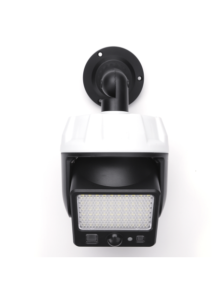 Lampe Solaire Rechargeable Panneau Solaire Détecteur de Mouvement Télécommande