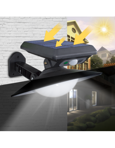 Lampe LED Rechargeable à Solaire IP65 avec...